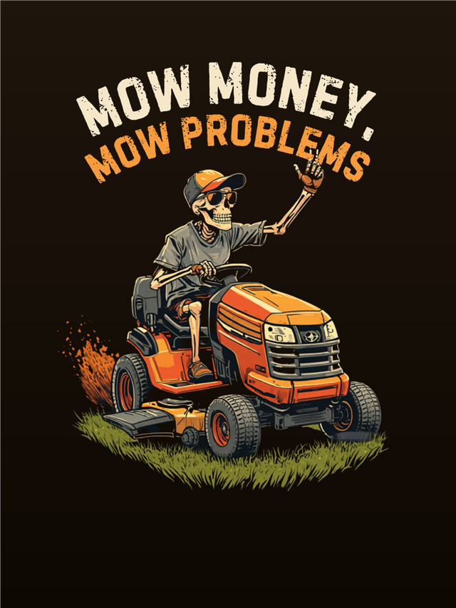 Landscaper skeleton design — Boneyard Trading Co.