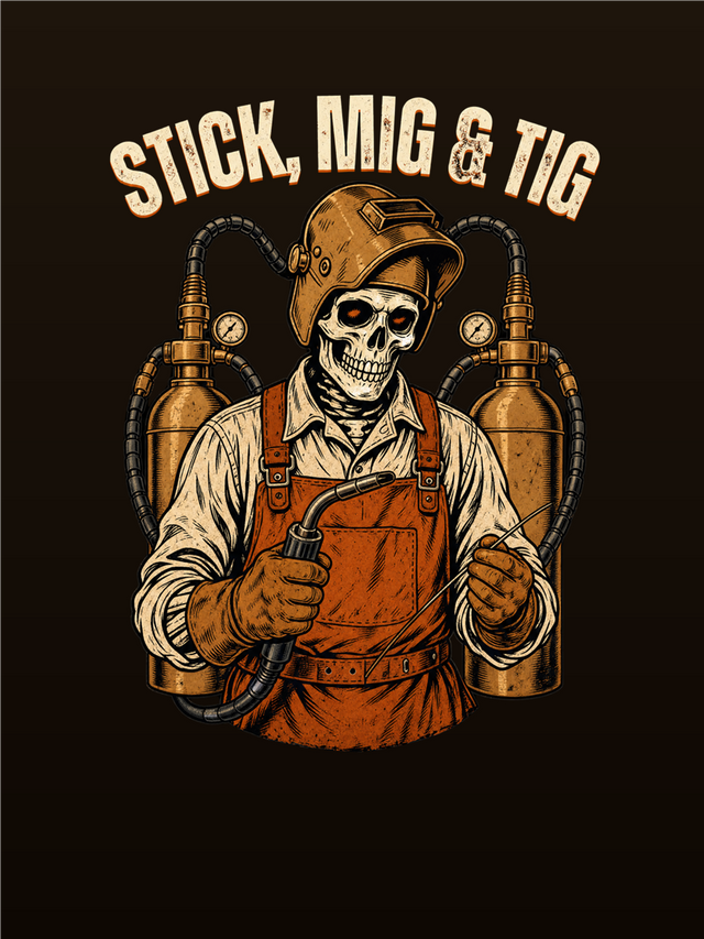 Welder skeleton design — Boneyard Trading Co.