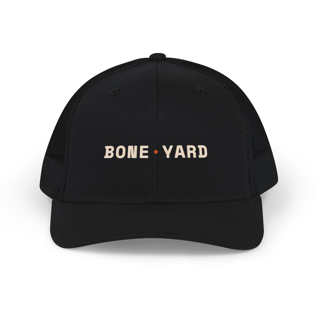 BONE·YARD Trucker Cap — Embroidered Snapback