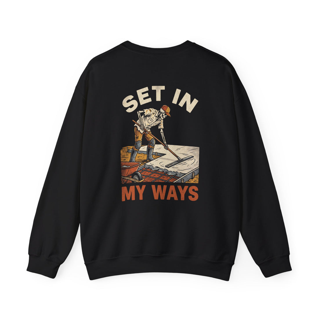 Set In My Ways — Concrete Crewneck