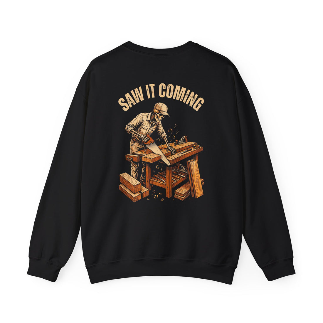 Saw It Coming — Carpenter Crewneck