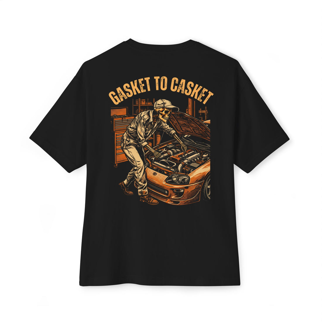 Gasket to Casket — Auto Mechanic Tee