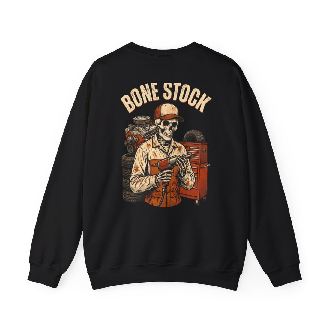 Bone Stock — Mechanic Crewneck