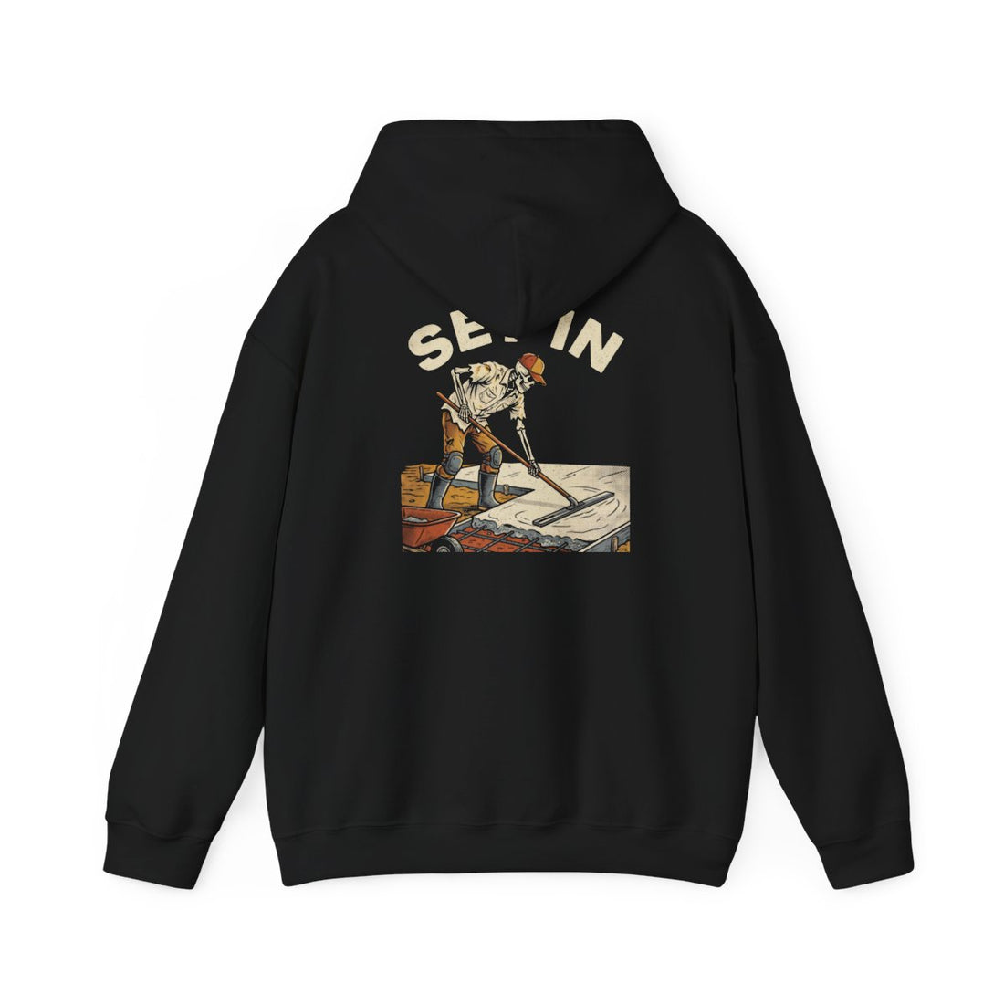 Set In My Ways — Concrete Hoodie