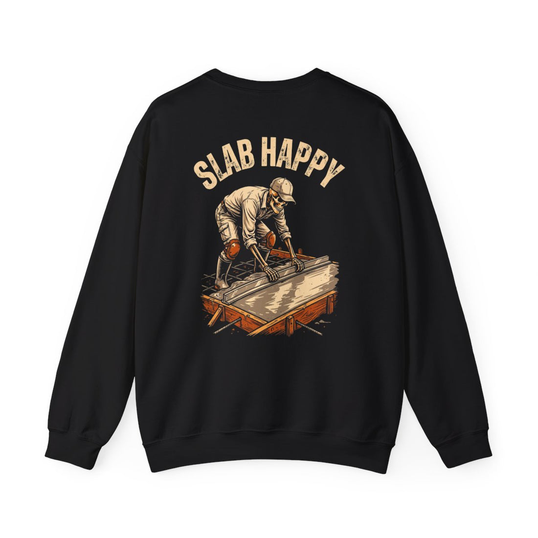 Slab Happy — Concrete Finisher Crewneck