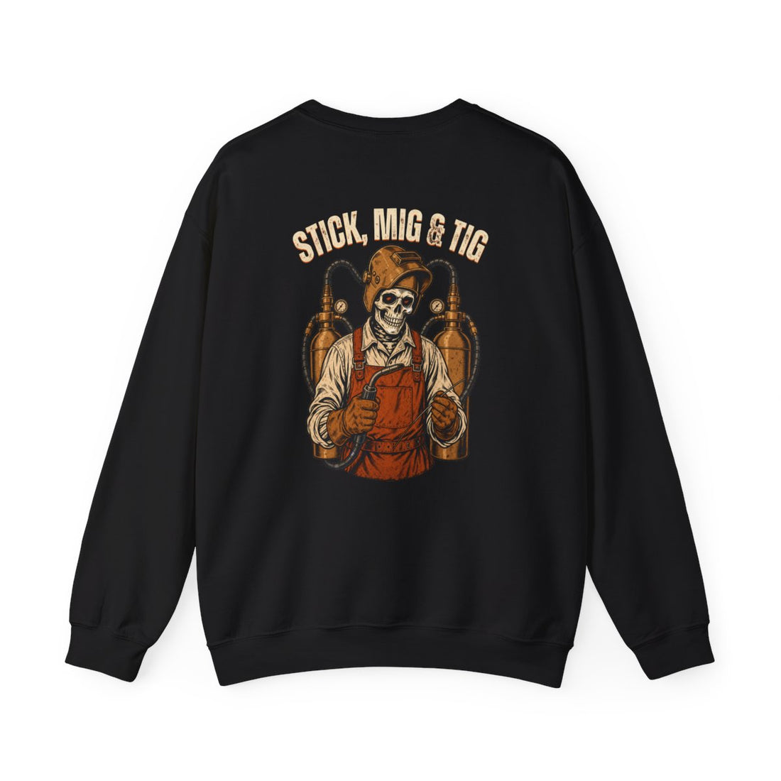 Stick, MIG & TIG — Welder Crewneck