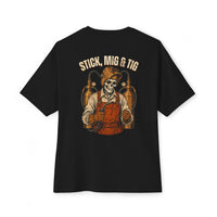 Stick, MIG & TIG — Welder Tee view 1