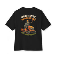 Mow Money, Mow Problems — Lawn Care Tee view 1