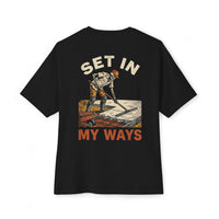 Set In My Ways — Concrete Finisher Tee view 1