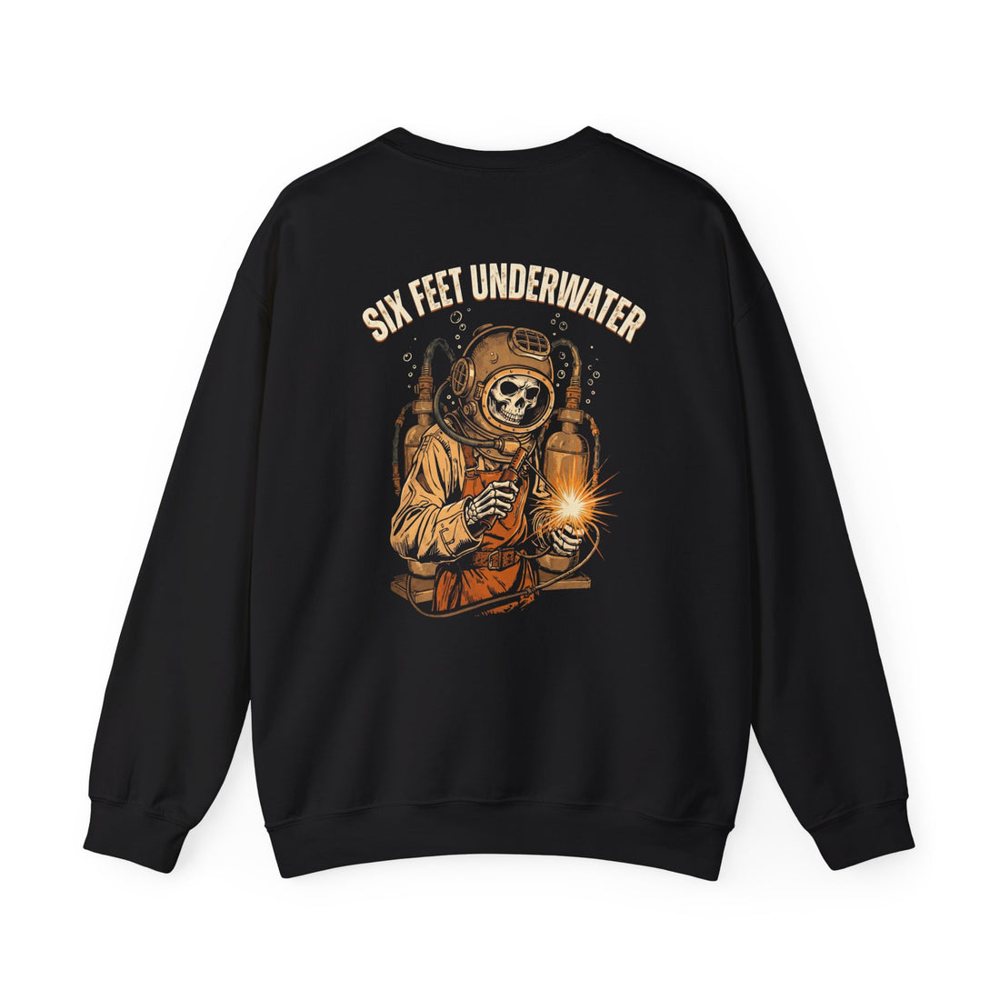 Six Feet Underwater — Welder Crewneck