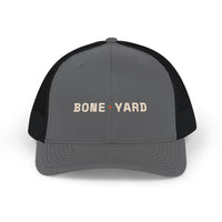 BONE·YARD Trucker Cap — Embroidered Snapback view 3
