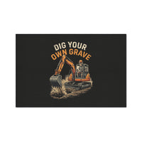 Dig Your Own Grave — Excavator Operator Floor Mat view 1