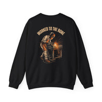 Worked To The Bone — Welder Crewneck view 1