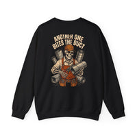Another One Bites The Duct — HVAC Crewneck view 1