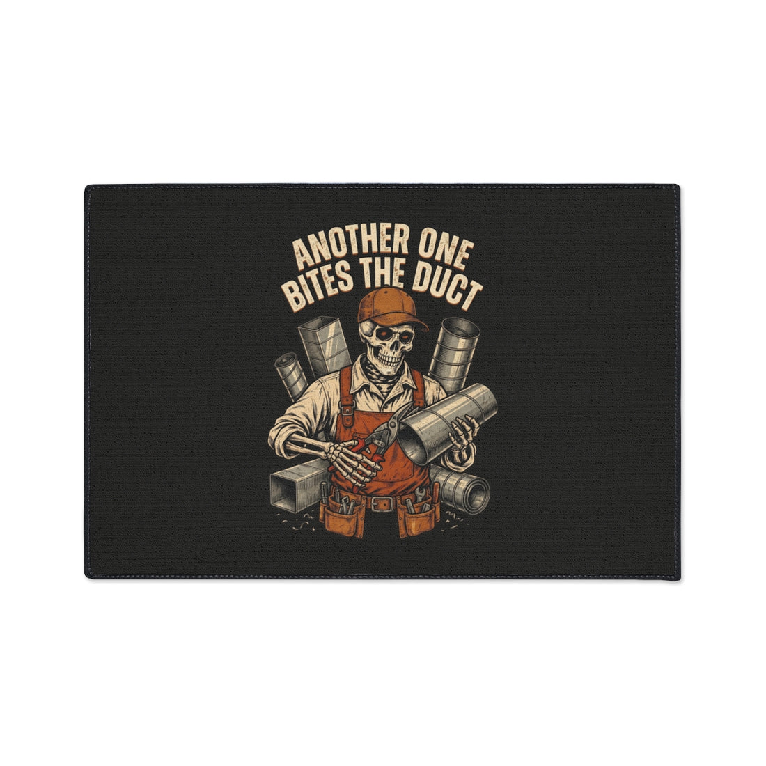 Another One Bites The Duct — HVAC Floor Mat