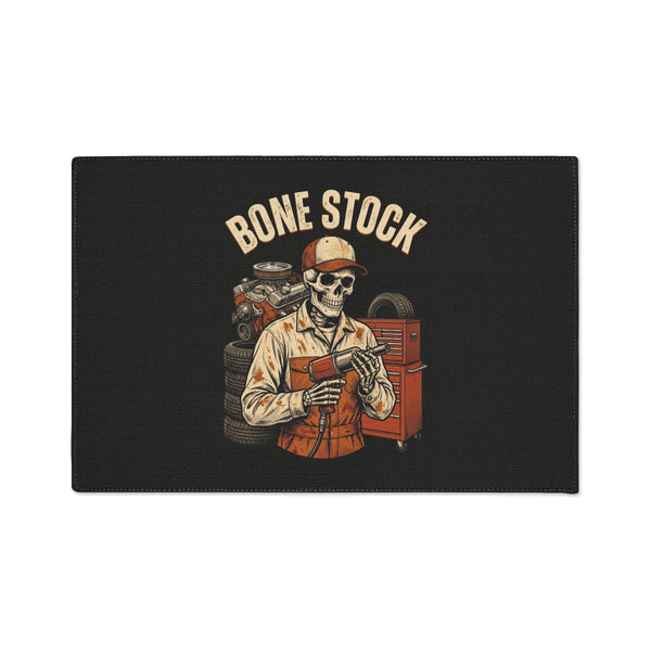 Bone Stock — Mechanic Floor Mat — Boneyard heavy-duty floor mat