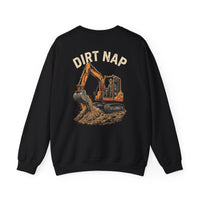 Dirt Nap — Excavator Crewneck view 1