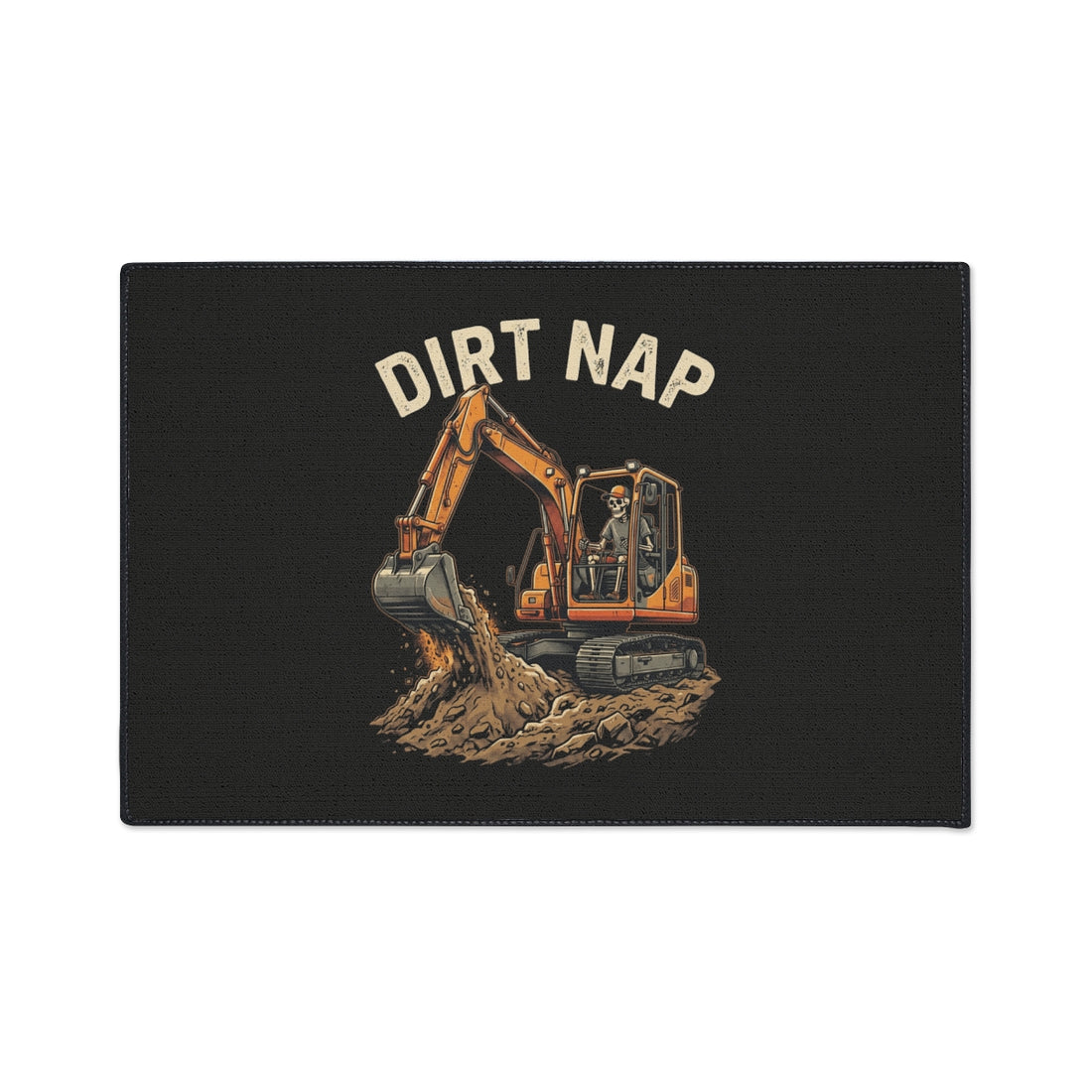 Dirt Nap — Excavator Floor Mat