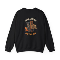 Fork Around & Find Out — Forklift Crewneck view 1