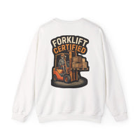 Forklift Certified — Forklift Crewneck view 3