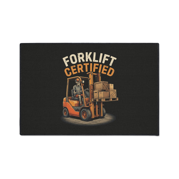 Forklift Certified — Forklift Floor Mat — Boneyard heavy-duty floor mat