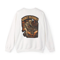 Gasket To Casket — Auto Mechanic Crewneck view 3