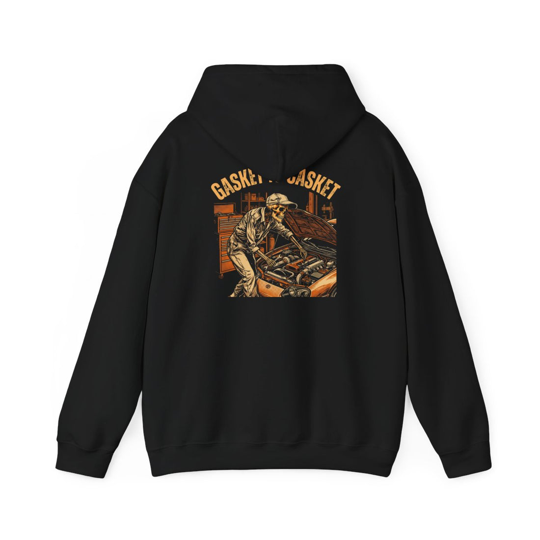 Gasket To Casket — Auto Mechanic Hoodie
