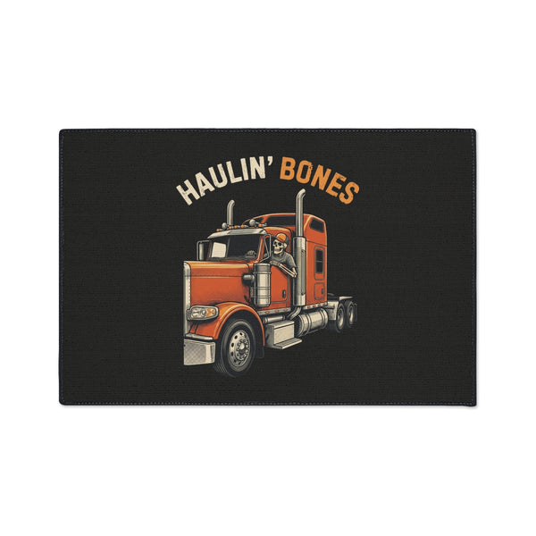 Haulin' Bones — Trucker Floor Mat — Boneyard heavy-duty floor mat