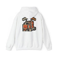 Haulin' Bones — Trucker Hoodie view 2