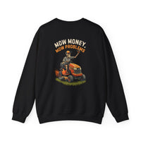 Mow Money, Mow Problems — Lawn Care Crewneck view 1