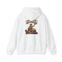 Mow Money, Mow Problems — Lawn Care Hoodie view 3