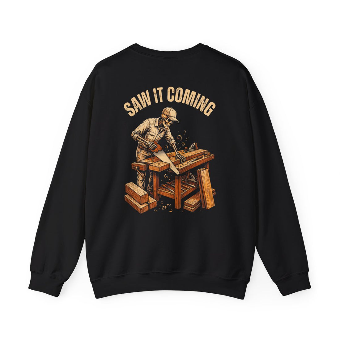 Saw It Coming — Carpenter Crewneck