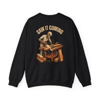 Saw It Coming — Carpenter Crewneck view 1