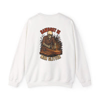 Sawdust Is Man's Glitter — Carpenter Crewneck view 3