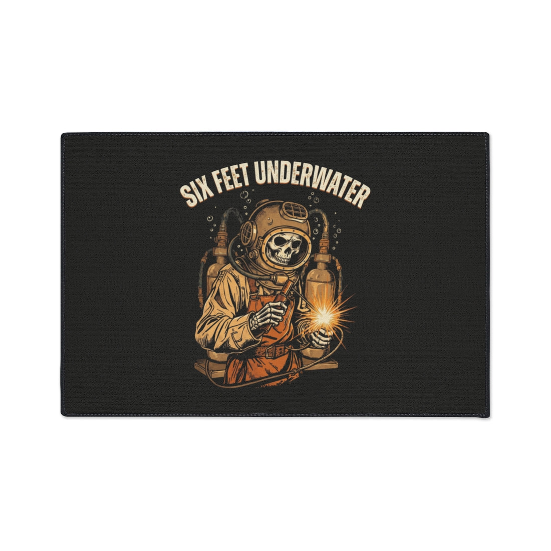 Six Feet Underwater — Welder Floor Mat