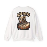 Slab Happy — Concrete Finisher Crewneck view 3