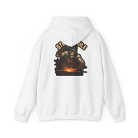 Strike While It's Hot — Blacksmith Hoodie view 3